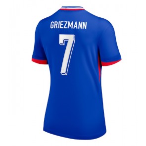 Billiga Frankrike Antoine Griezmann #7 Hemmatröja Dam EM 2024 Kortärmad